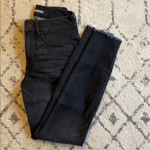 Express high waisted perfect curves jeans